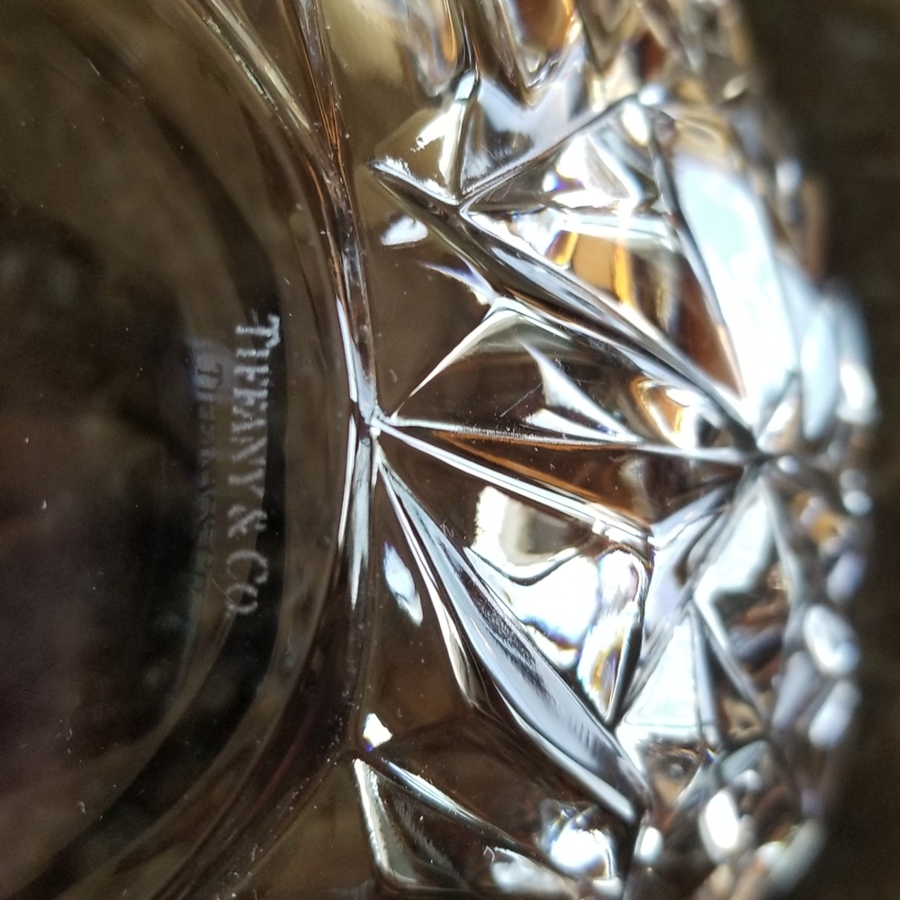 Tiffany crystal bowl - Picture 3 of 3